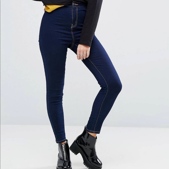 Noisy May Petite Mid Wash Jean - Picture 4 of 8